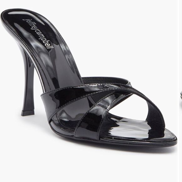 Jeffrey Campbell Symone Pointed Toe Slide Sandals - Picture 1 of 8
